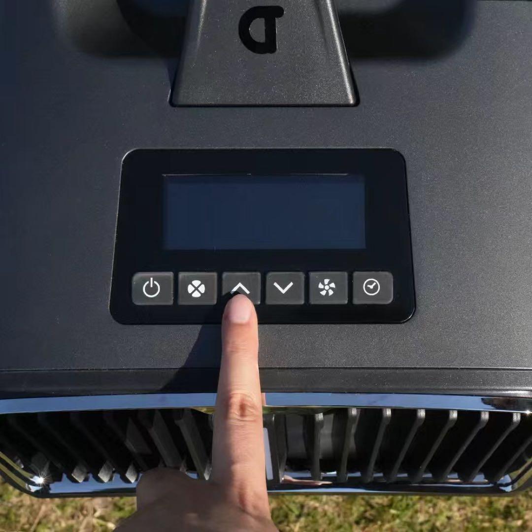 小型エアコン 高効率 操作簡単 リモコン付き タイマー設定可能