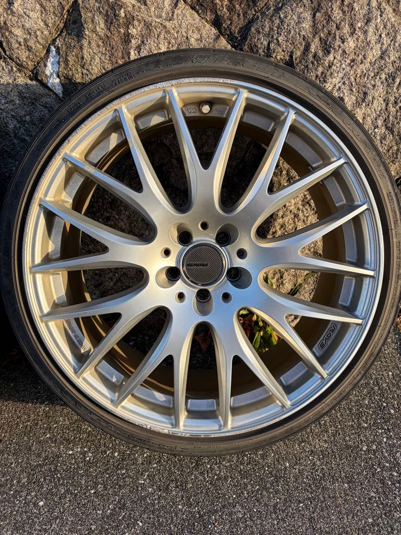 RAYS 19インチ スポークデザイン タイヤホイールセット