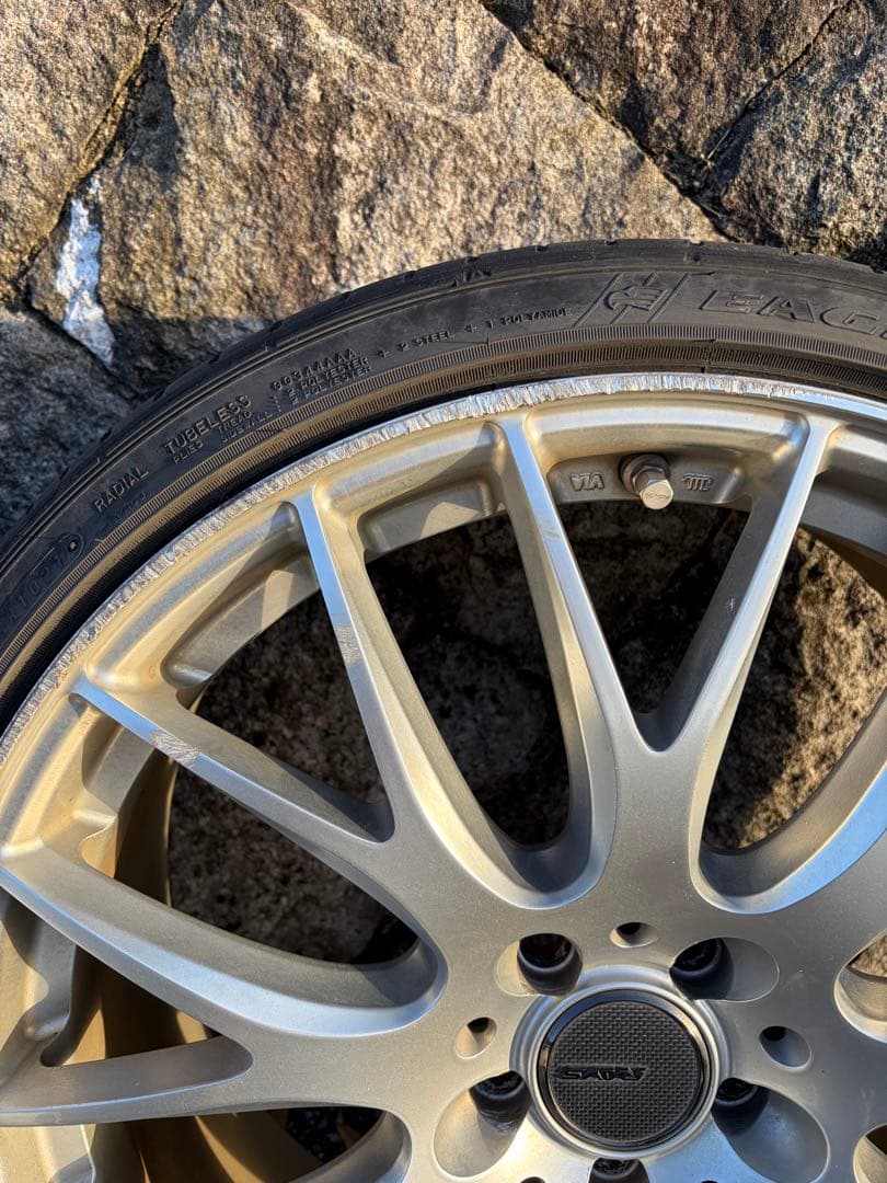 RAYS 19インチ スポークデザイン タイヤホイールセット