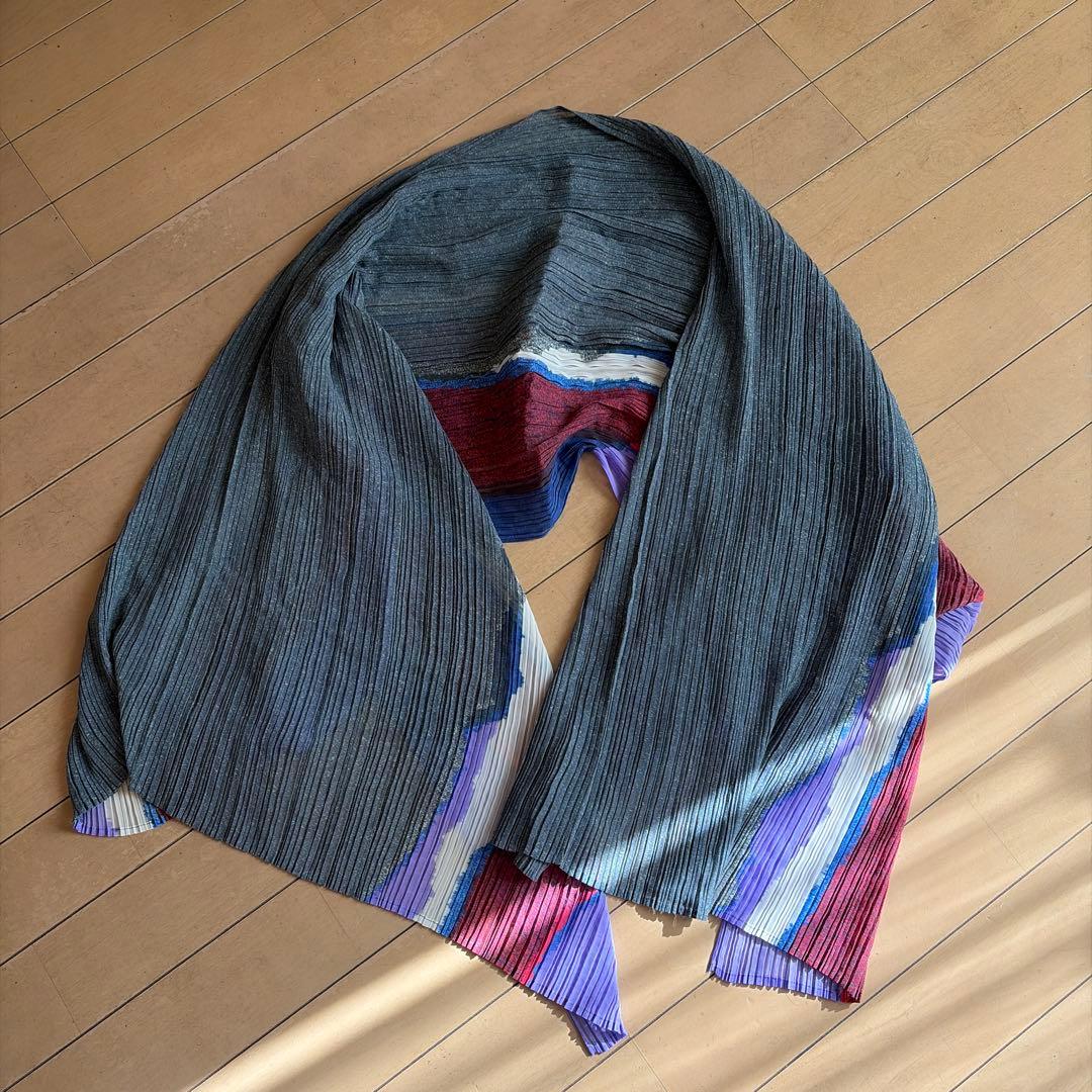 プリーツプリーズ　JUMP ポンチョ・ストール　タグ付