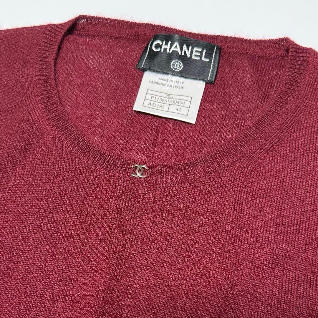 CHANEL ココマーク カシミヤニット
