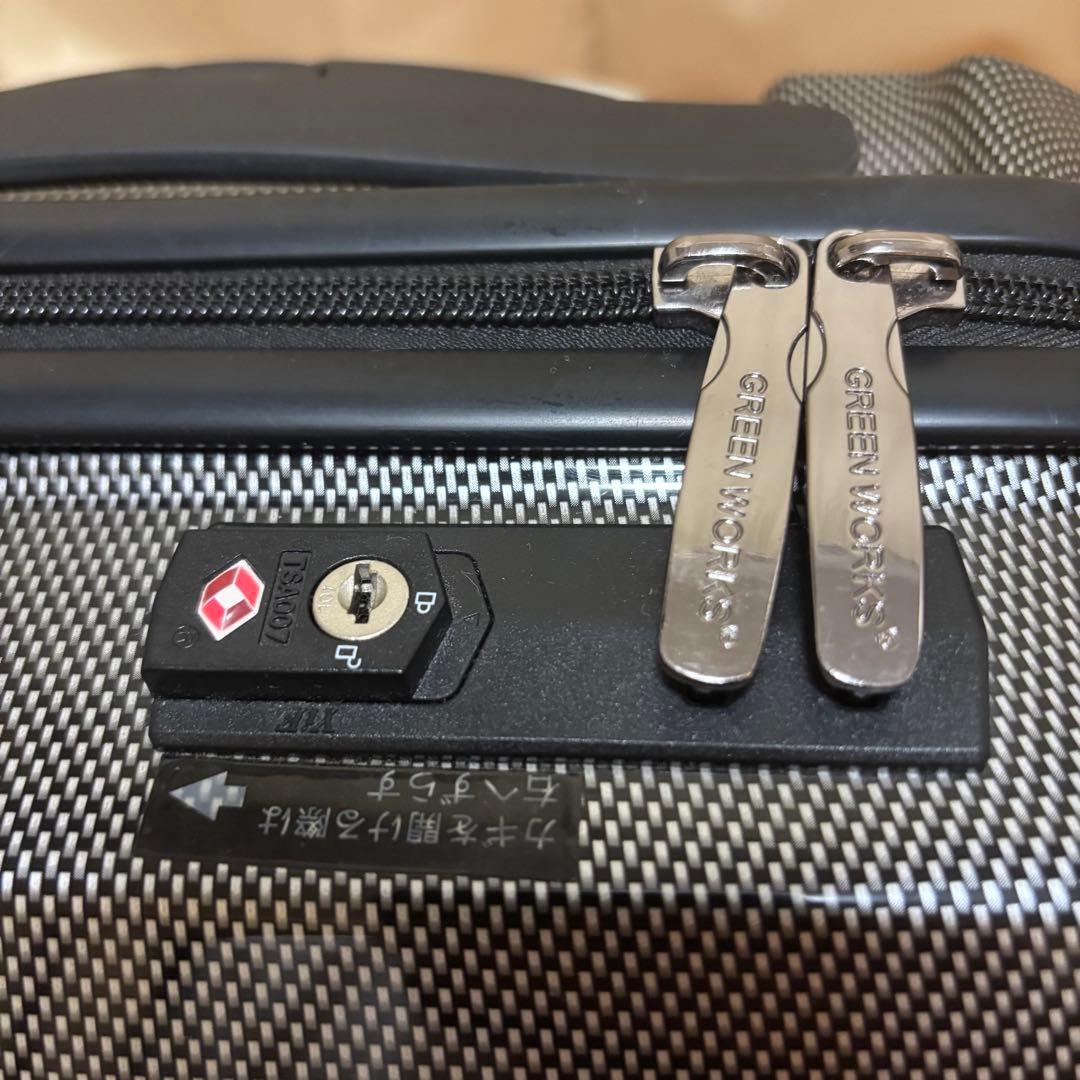 【美品】 シフレ　グリーンワークス キャリーケース 22L 機内　LCC対応