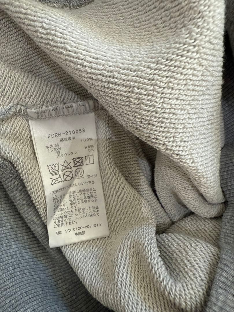 F.C.Real Bristol F.C.R.B フード付きパーカー グレー　M