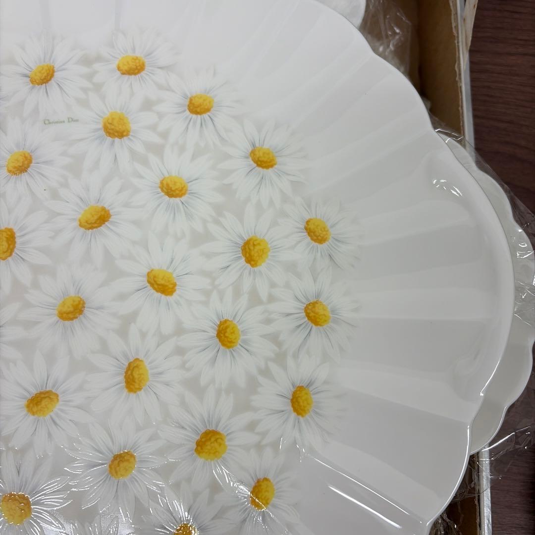 【未使用品】クリスチャンディオール　マーガレット柄　パーティセット　ヴィンテージ