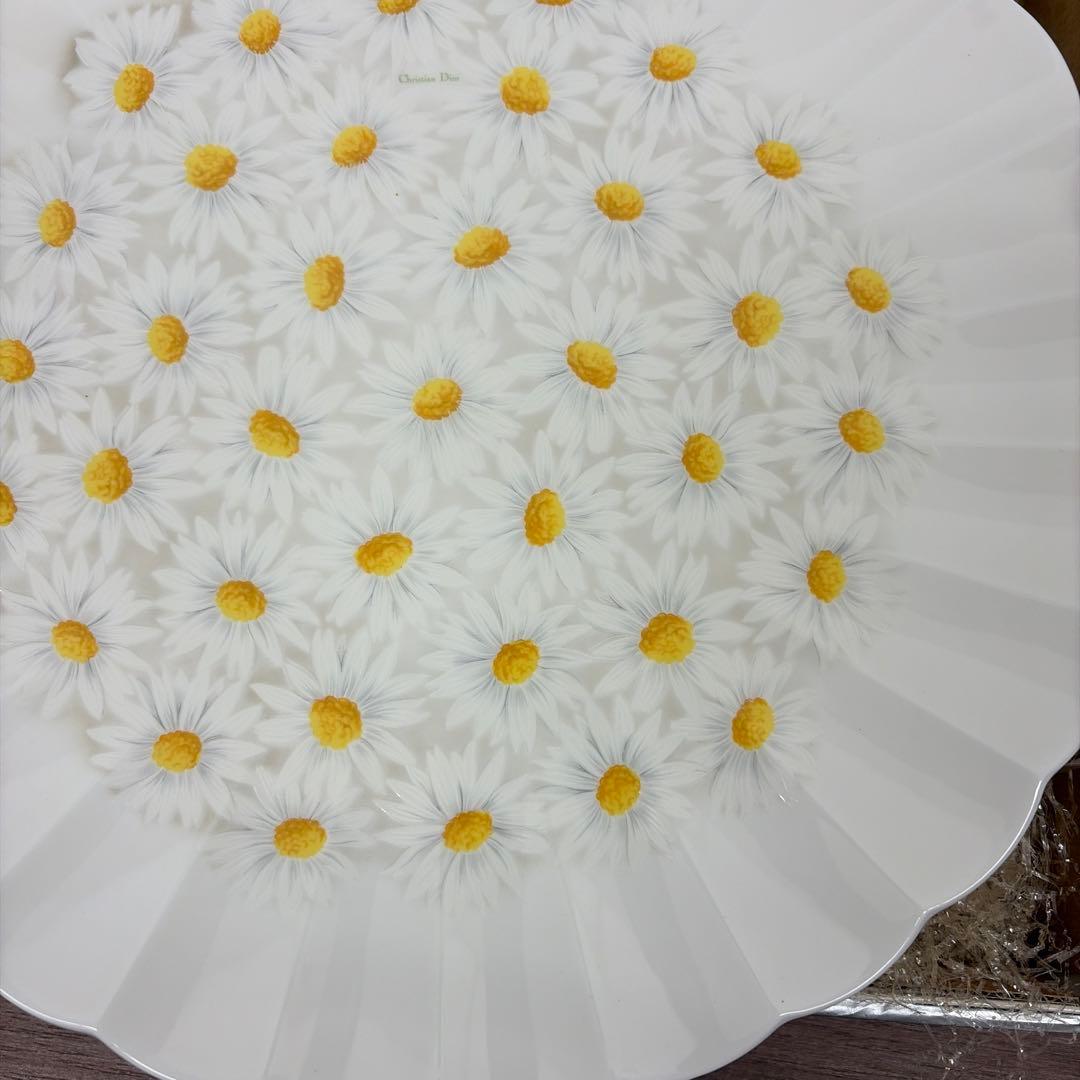 【未使用品】クリスチャンディオール　マーガレット柄　パーティセット　ヴィンテージ