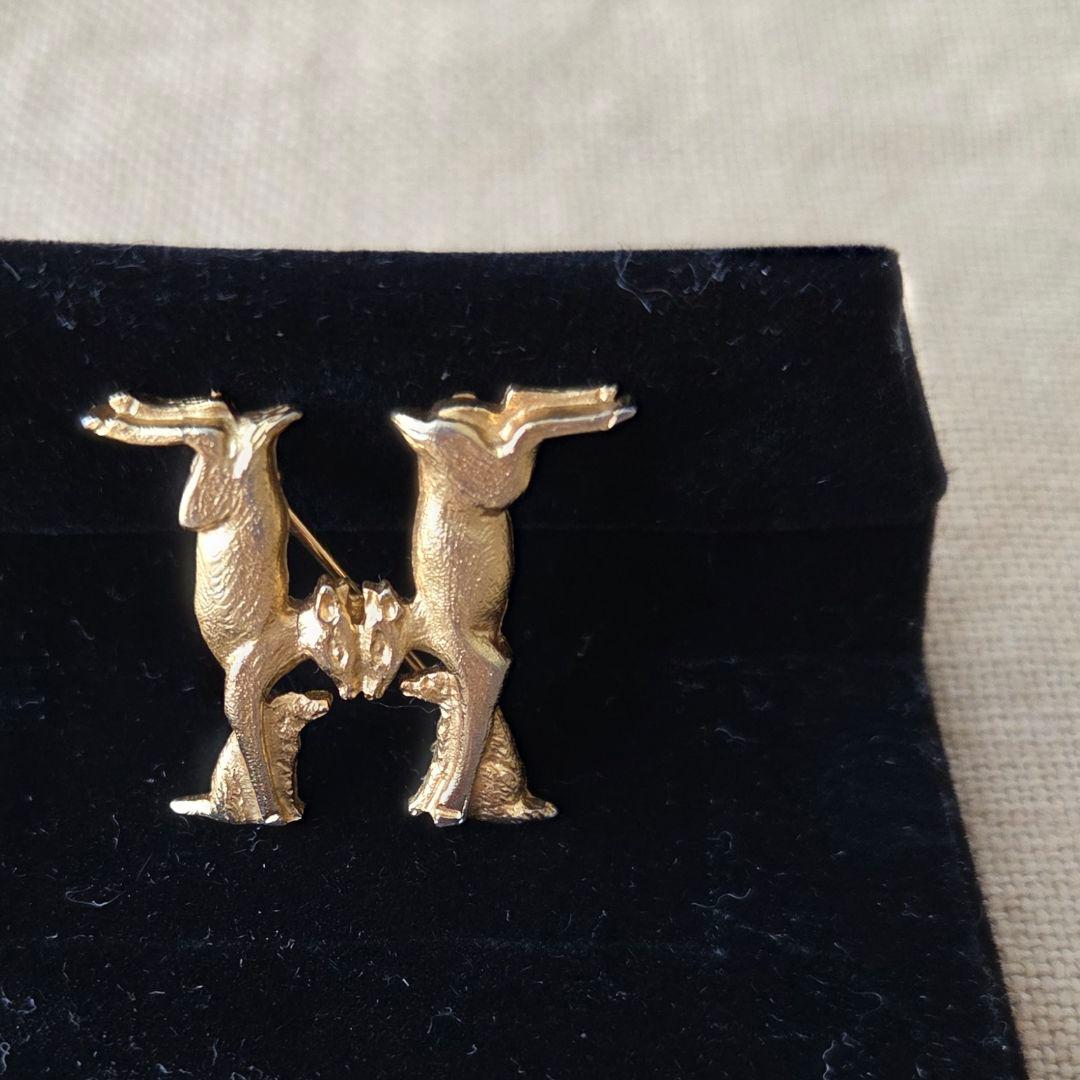 エルメス　ブローチ