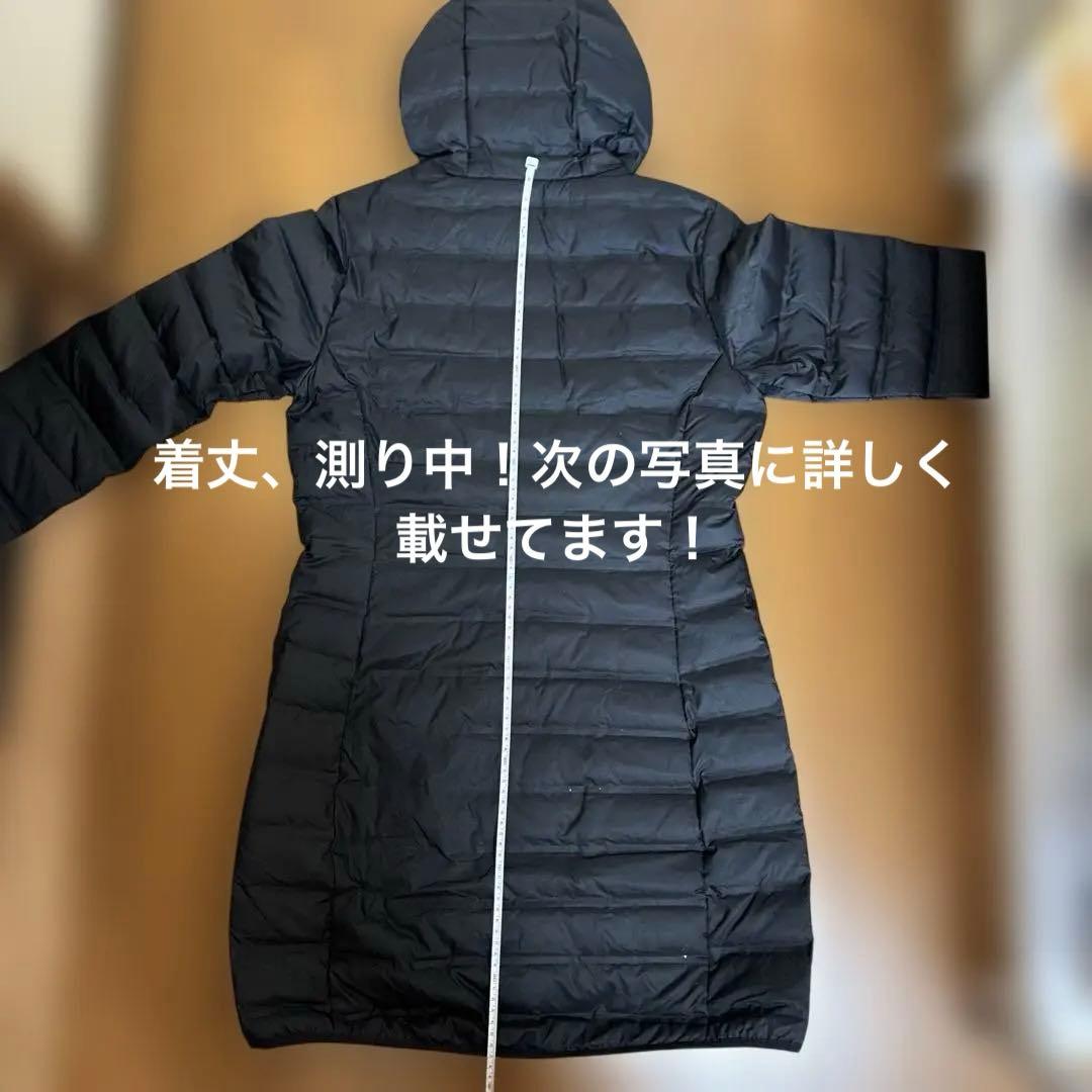 Columbia フード付きロングダウンジャケット　M