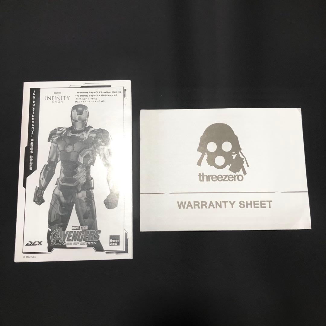 ゆうです。threezero DLX アイアンマン マーク43