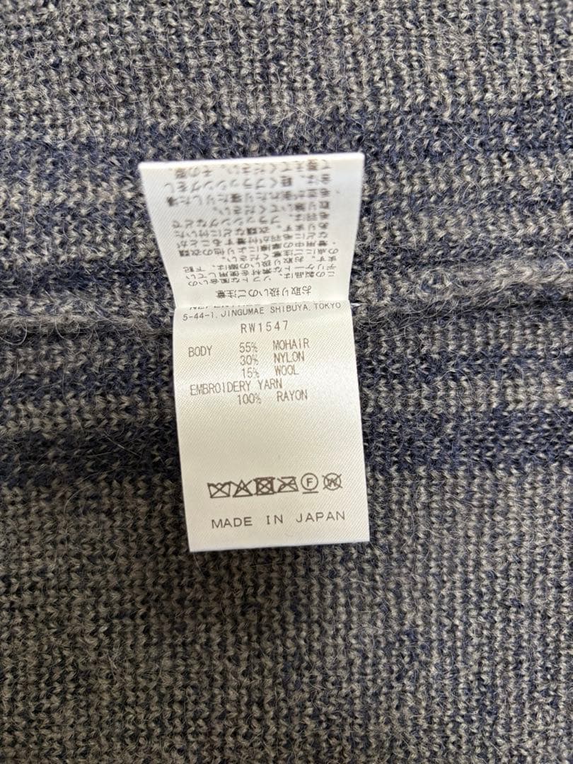 BEAMS 別注NEEDLES モヘアトラックジャケット