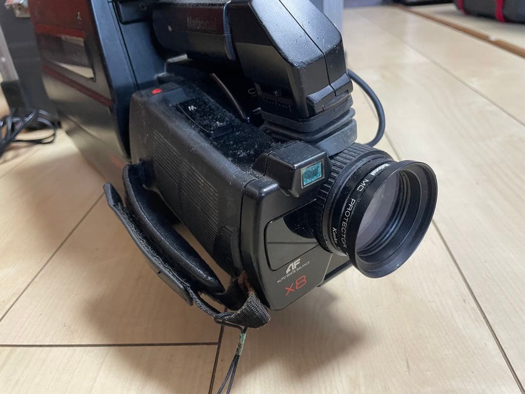 ナショナル NV-MS100 マックロードムービー VHSビデオカメラ ジャンク