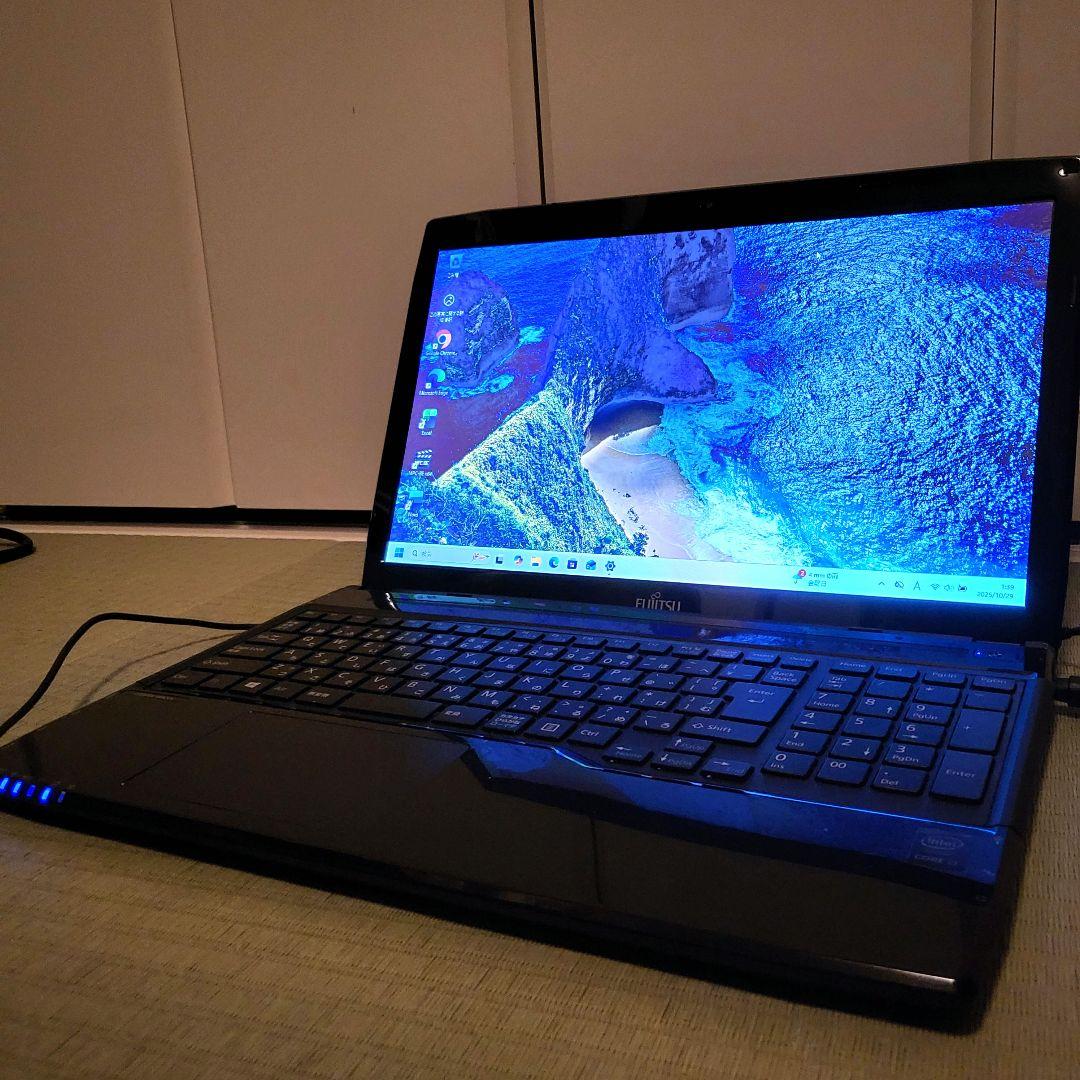 富士通ノートPC i3 Win11Pro Office2024 SSD120GB