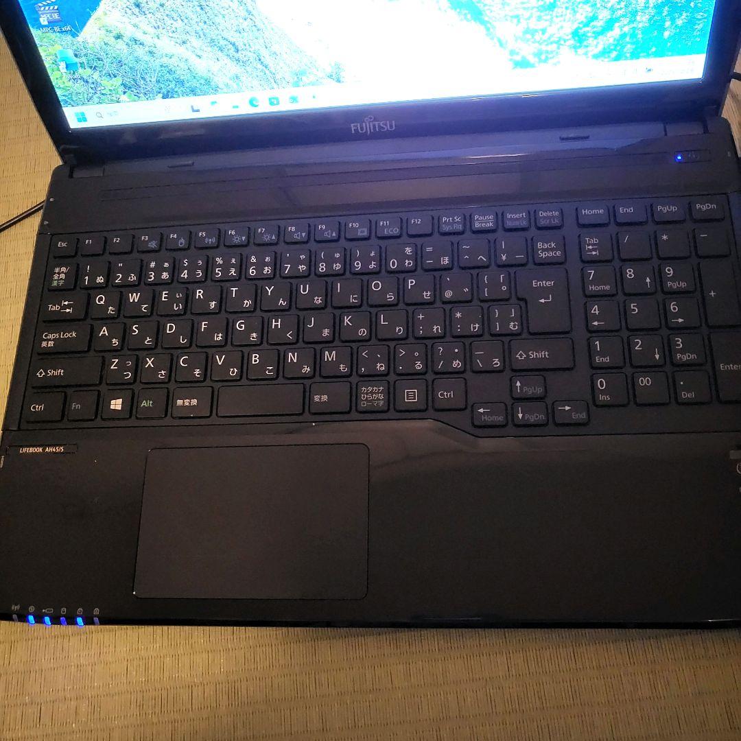 富士通ノートPC i3 Win11Pro Office2024 SSD120GB