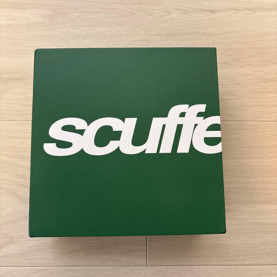 scuffers スタッズ付きホワイトベルト