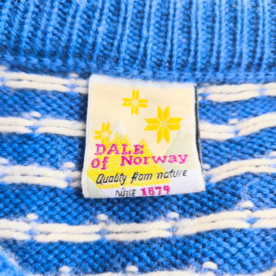 ダーレオブノルウェー ノルディックカーディガン チロリアンニット　花柄　　A1