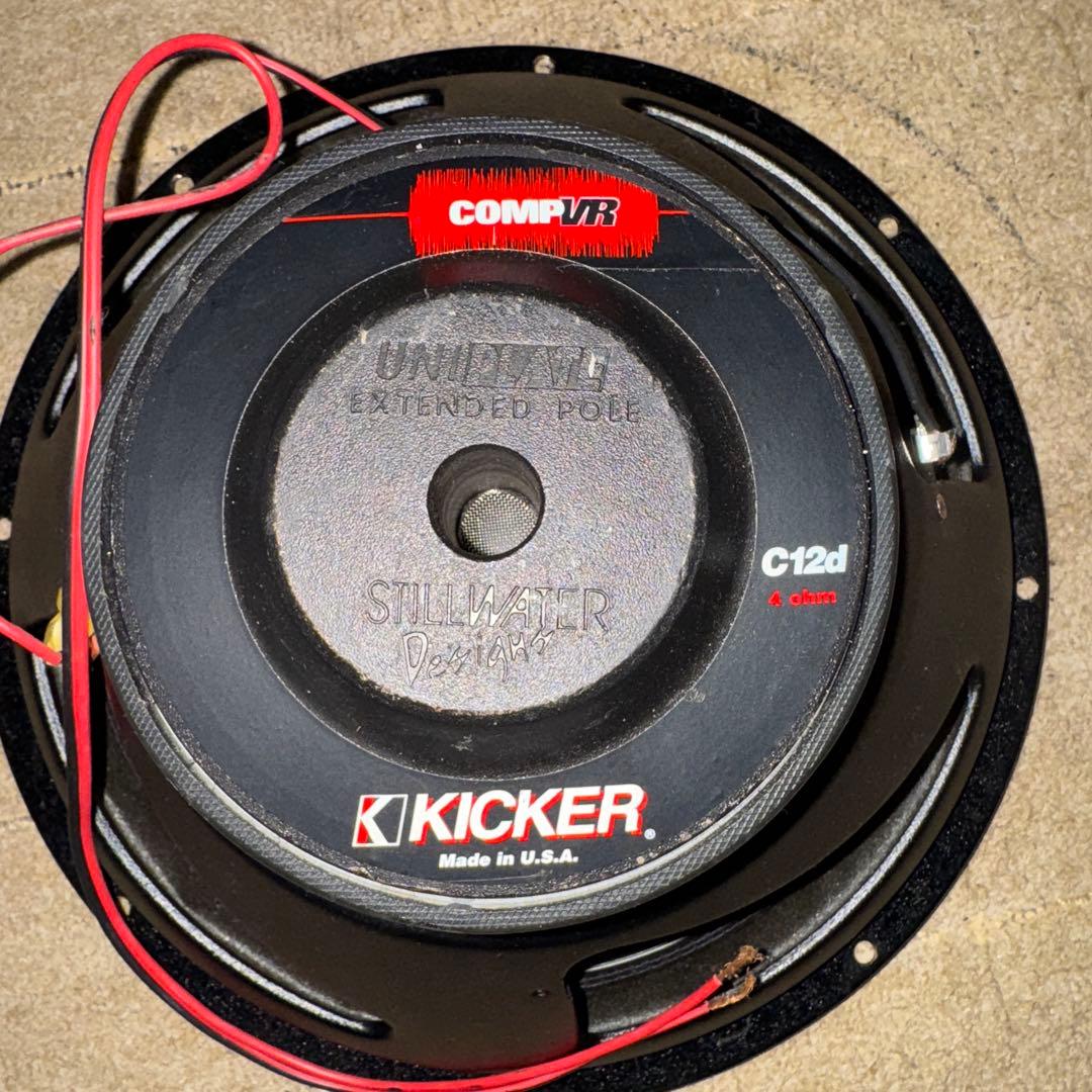 KICKER COMP VR C12d 12インチ サブウーファー