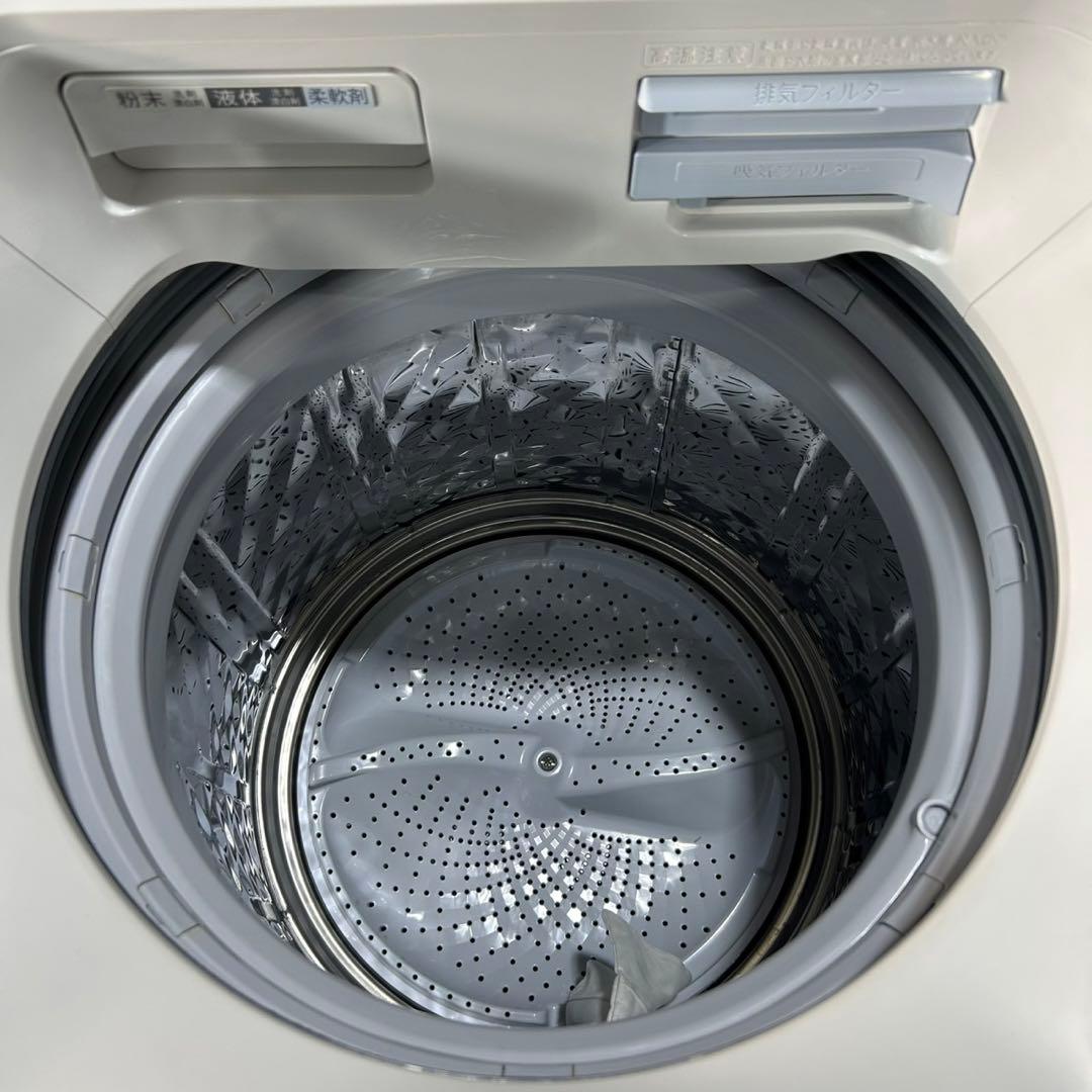 SHARP 洗濯乾燥機 ES-PX8E 2021年 高年式 8kg d3929