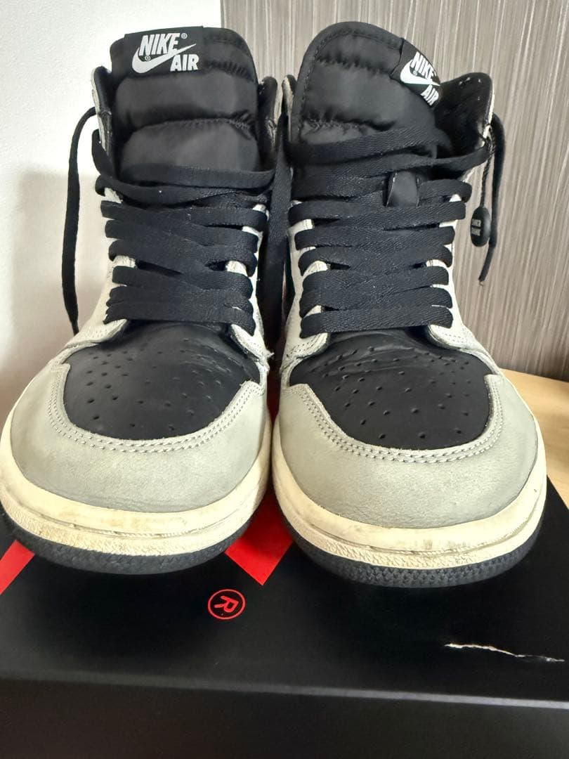 中古品　27.5㎝　ナイキ エアジョーダン1 ハイ OG \"シャドウ2.0\"