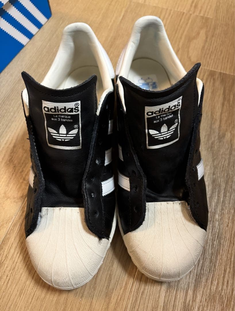 adidas スーパースター 82 黒白　ID5960 27cm