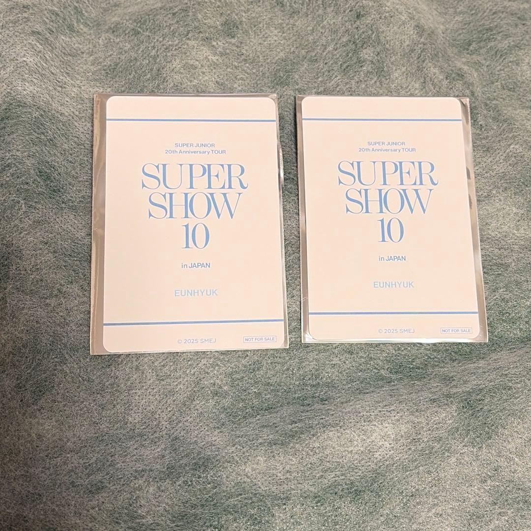 SUPER JUNIOR EC特典トレカ ウニョク