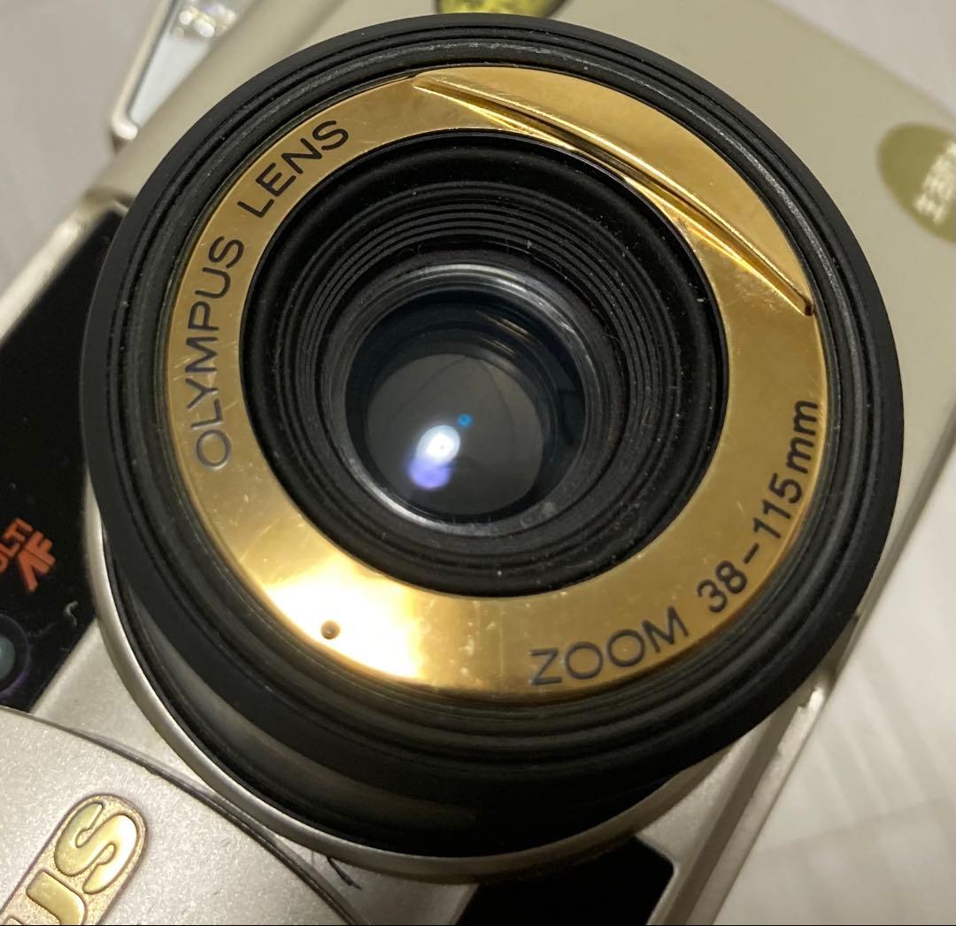 『動作確認済み』OLYMPUS μ【mju：】ZOOM 115 DELUXE
