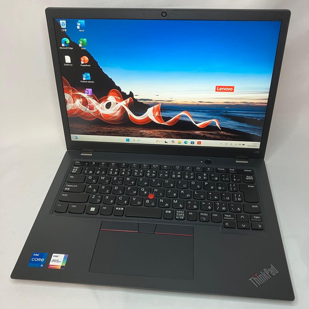 極美品 ThinkPad L13 Gen4 第13世代 i5 16GB オフィス