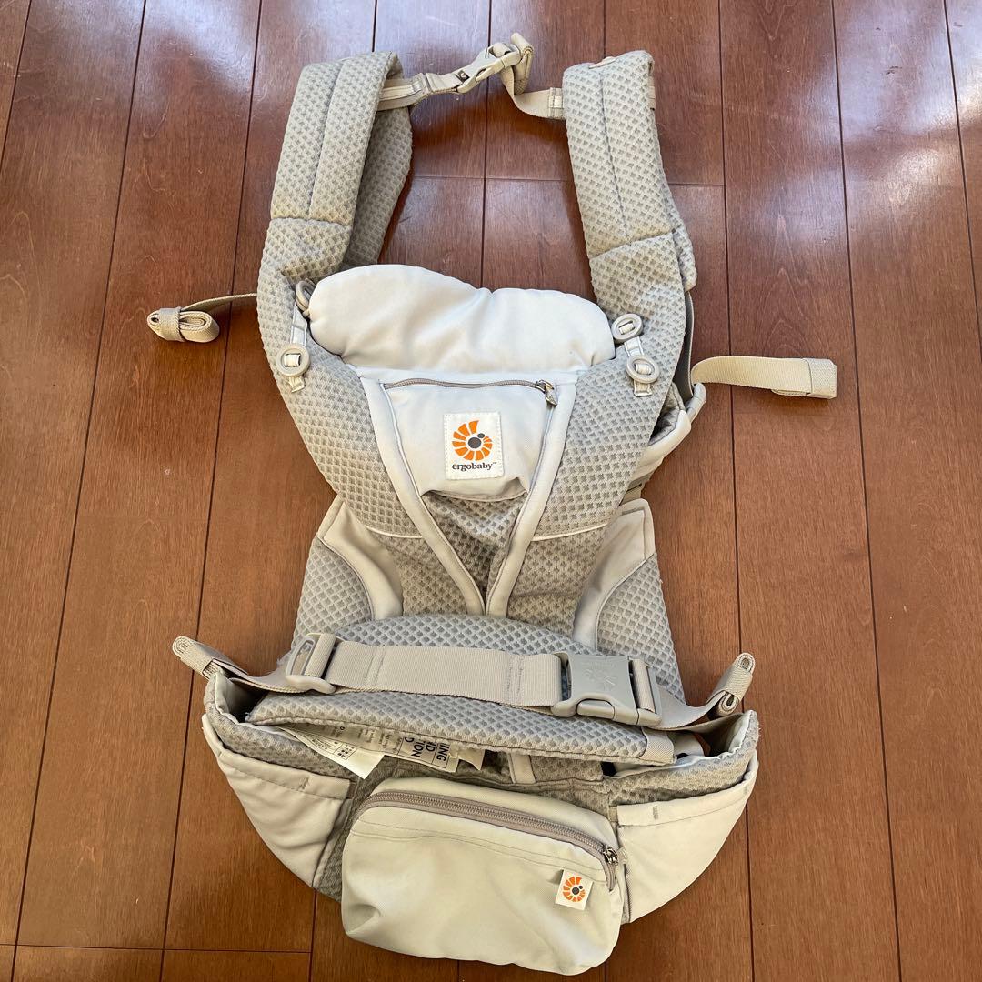 ergobaby 抱っこ紐 グレー メッシュ