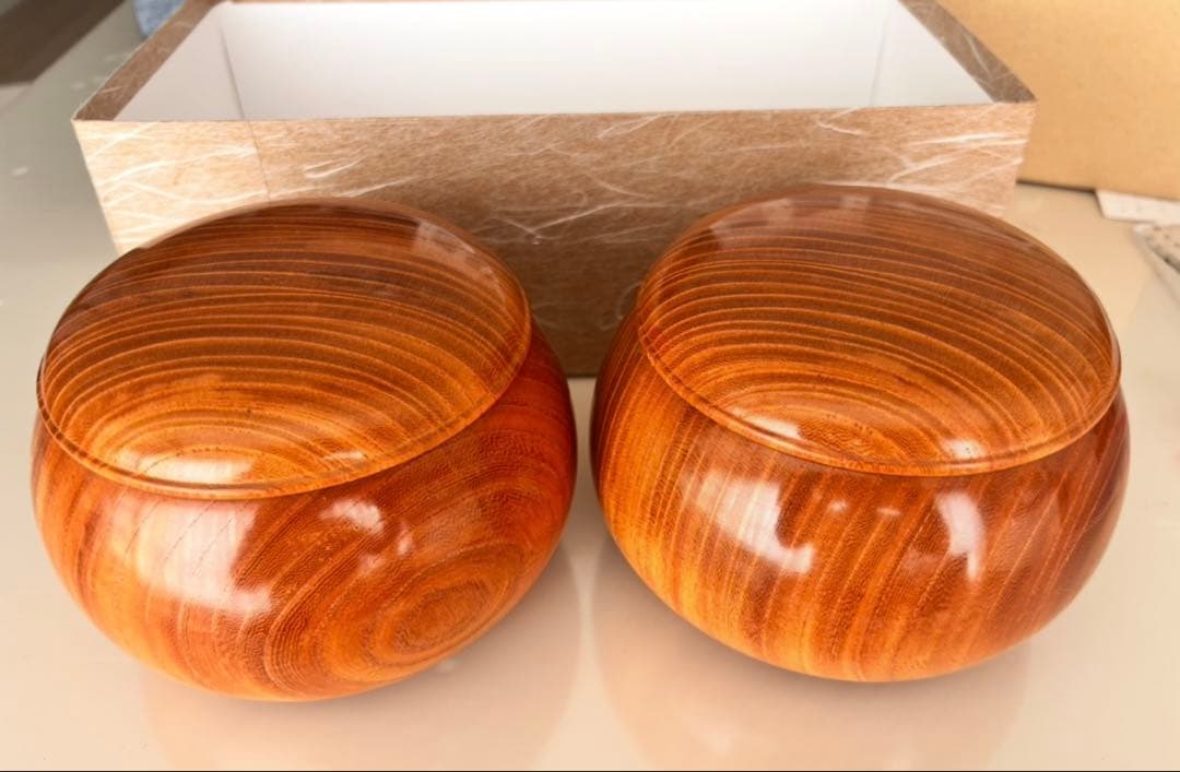 【merryさん専用】碁石40号（本蛤•本那智黒）・碁笥セット