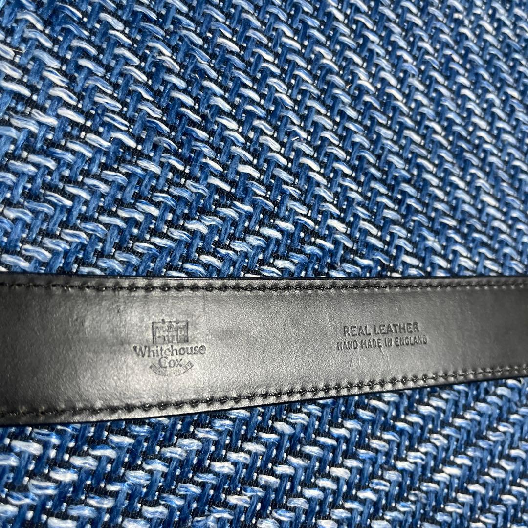 Whitehouse cox ホワイトハウスコックス ベルト 黒