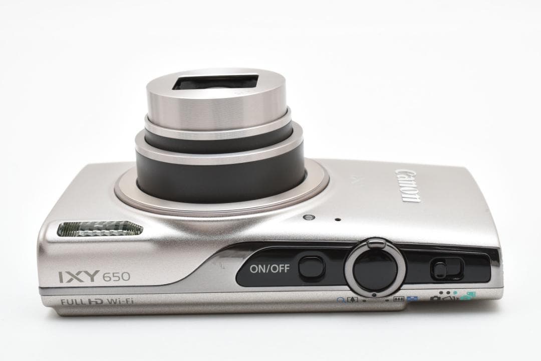 超美品 Canon IXY 650 コンパクトデジタルカメラ シルバー キヤノン