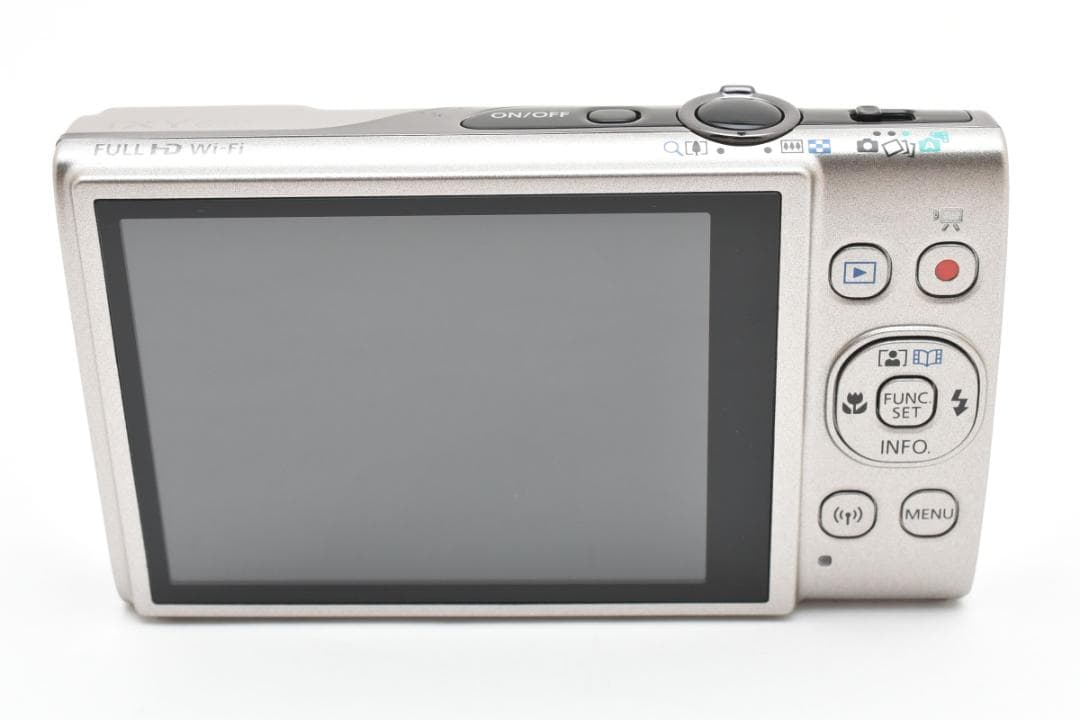 超美品 Canon IXY 650 コンパクトデジタルカメラ シルバー キヤノン