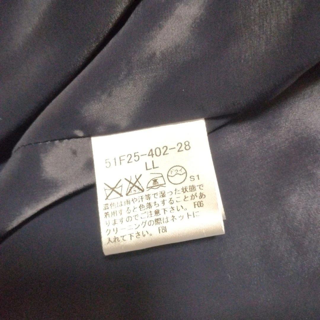 CRESTBRIDGE BLACKLABEL フード付きネイビージャンパー LL