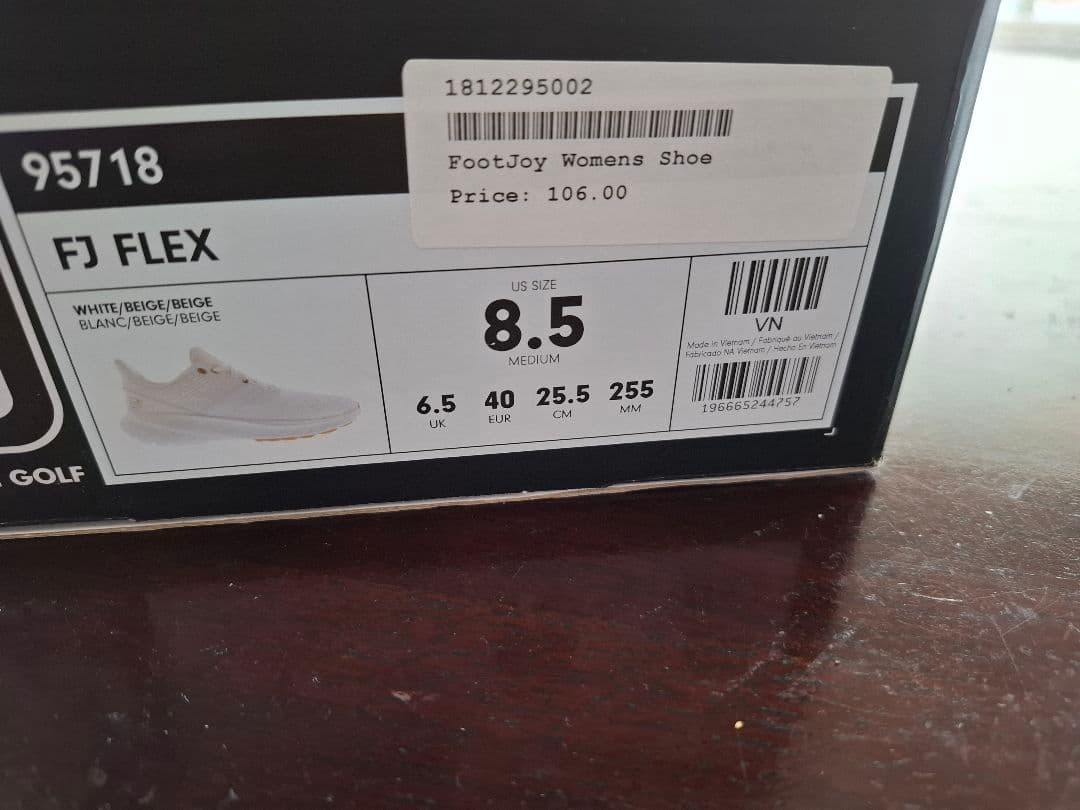 大きいサイズ　FootJoy スパイクレス　ゴルフシューズ 25.5cm 超美品