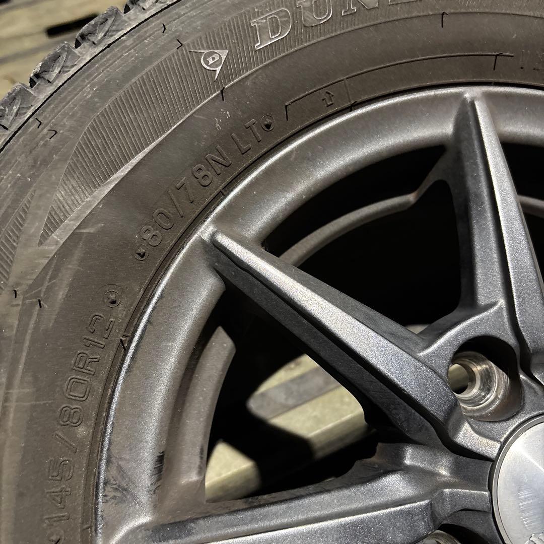 画像追加値下げアルミホイールスタッドレスセット