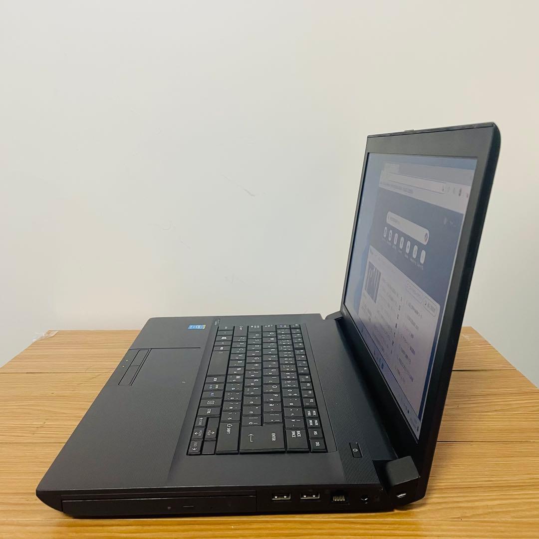 ブラックSSD東芝ノートパソコンWindows11オフィスDVD