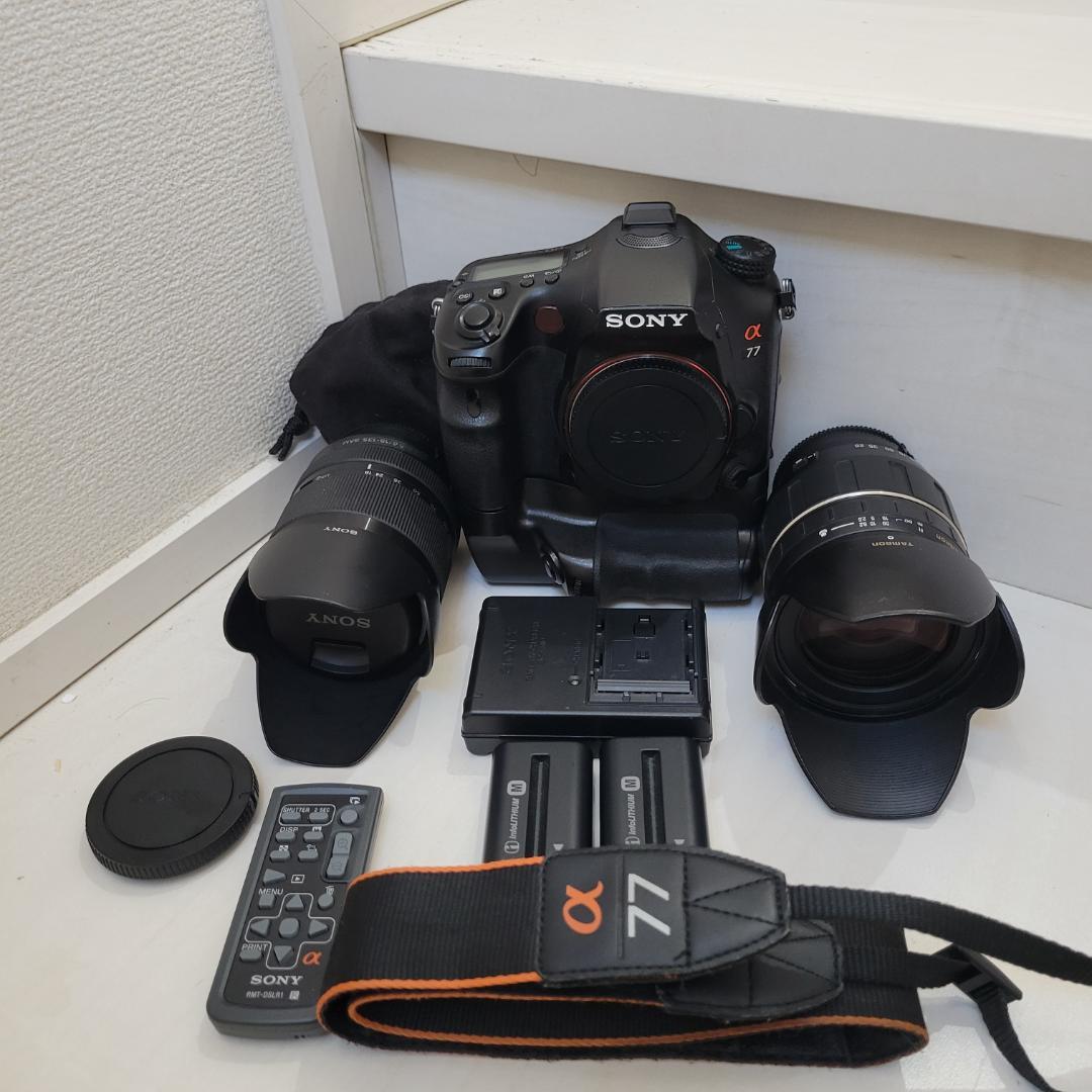 SONY デジタル一眼 α77 SLT-A77V 豪華セット