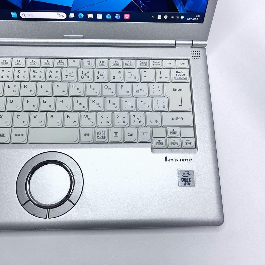 大特価【Core i7・16GB・SSD512GB】レッツノート CF-LV9