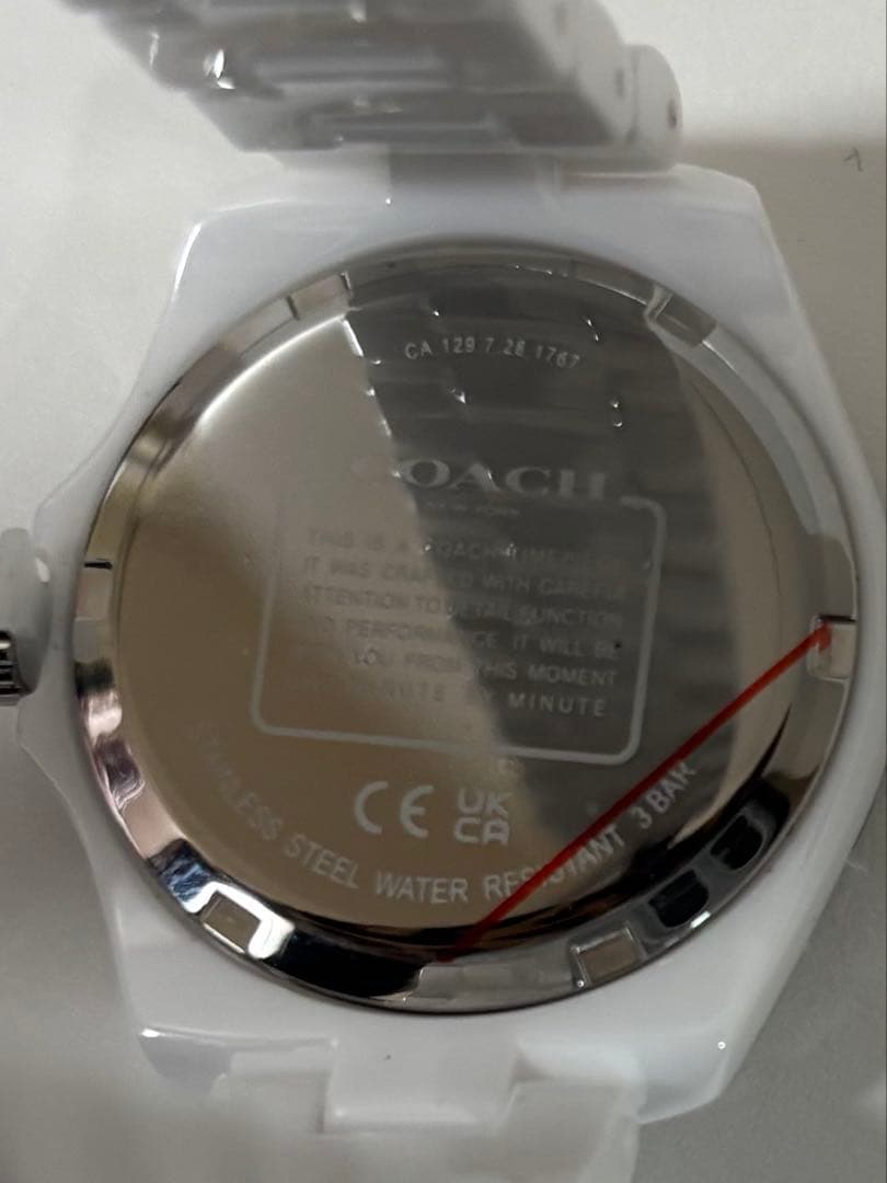 COACH 腕時計 レディース ホワイト