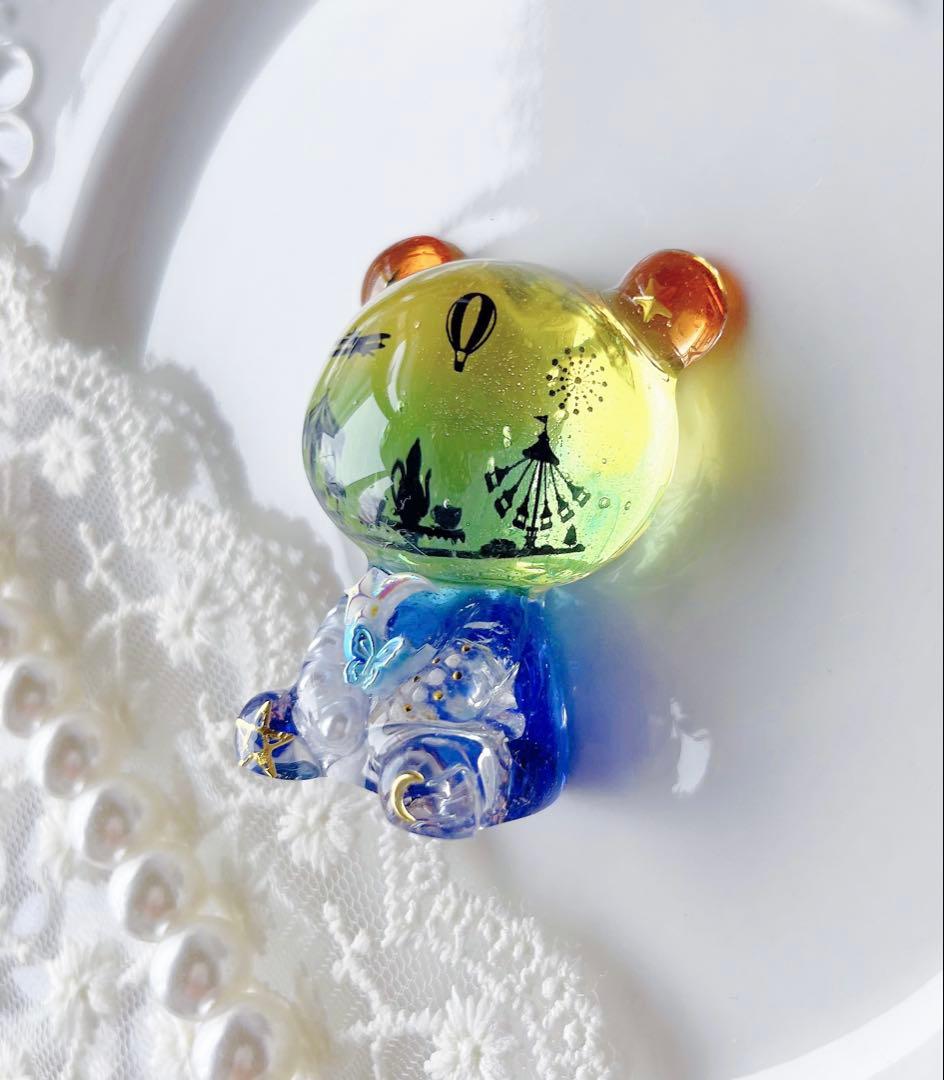 【おりっちゃん様おまとめ】 くまちゃんオルゴナイト商品5点