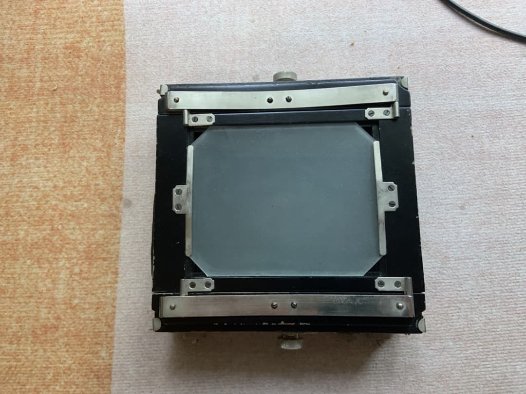 Wooden View 大判フィルムカメラ4x5木製　フィルムフォルダー３枚付き