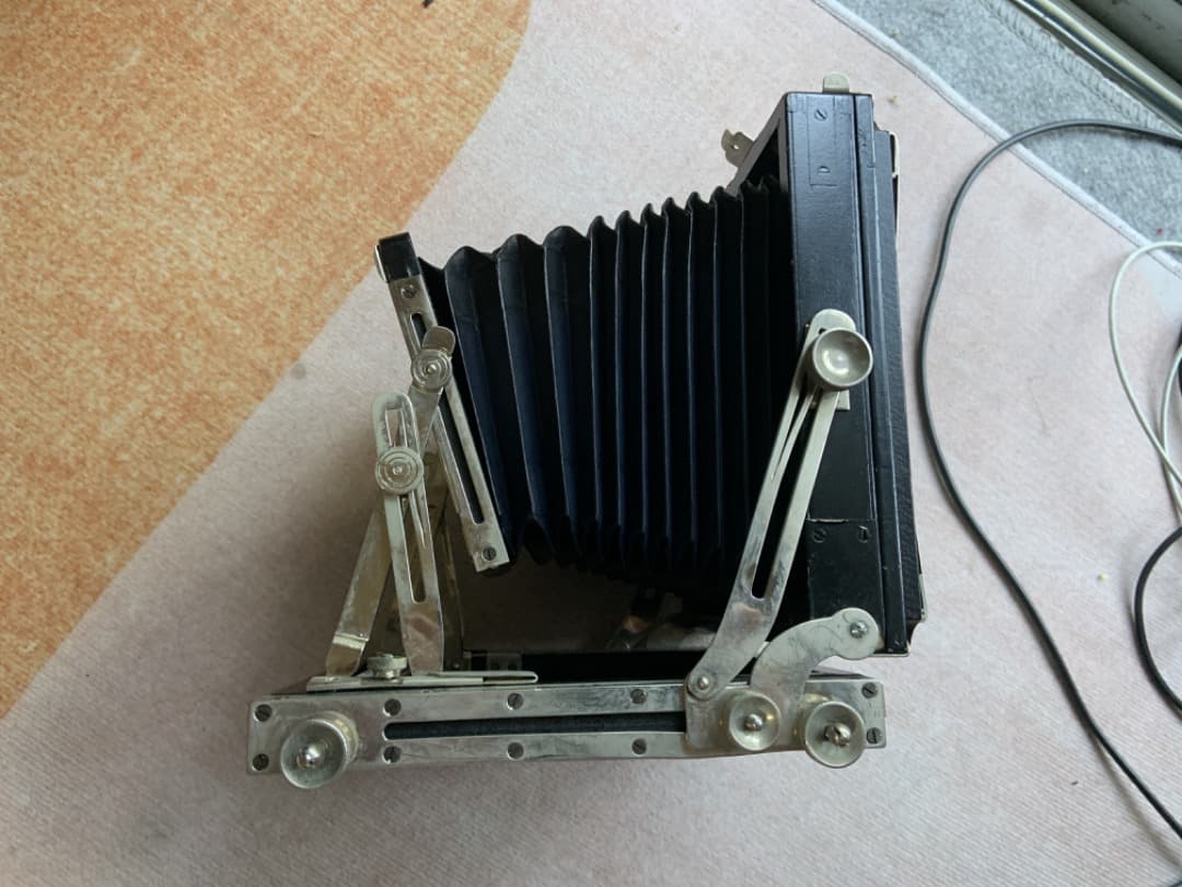 Wooden View 大判フィルムカメラ4x5木製　フィルムフォルダー３枚付き