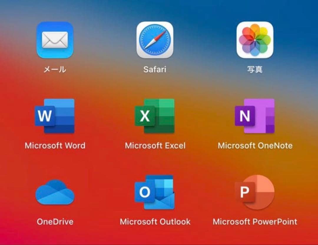 MacBook 12inch 2017 office付