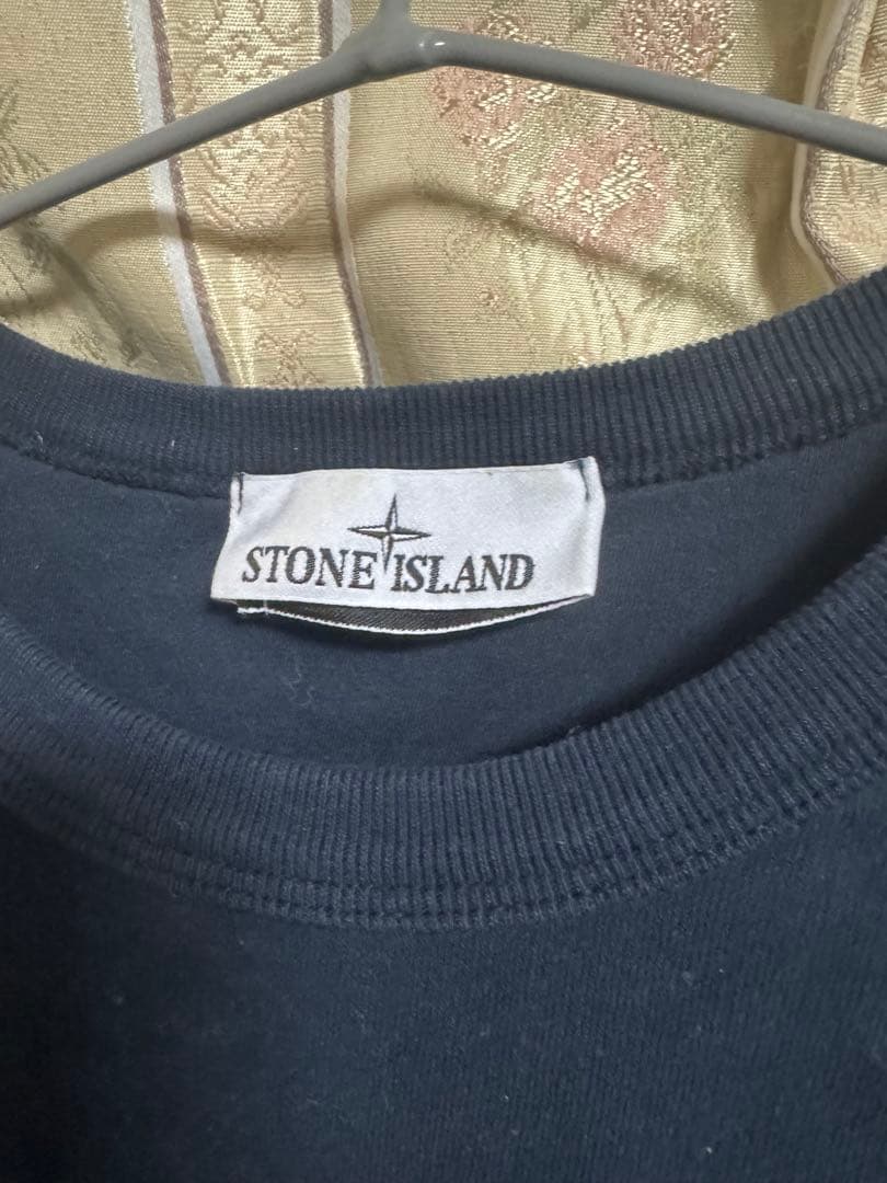 STONE  ネイビー トレーナー