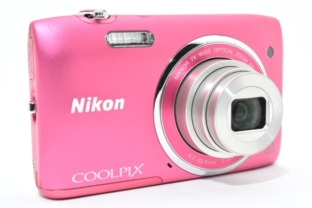 超美品 ニコン COOLPIX S3500 コンパクトデジタルカメラ ピンク