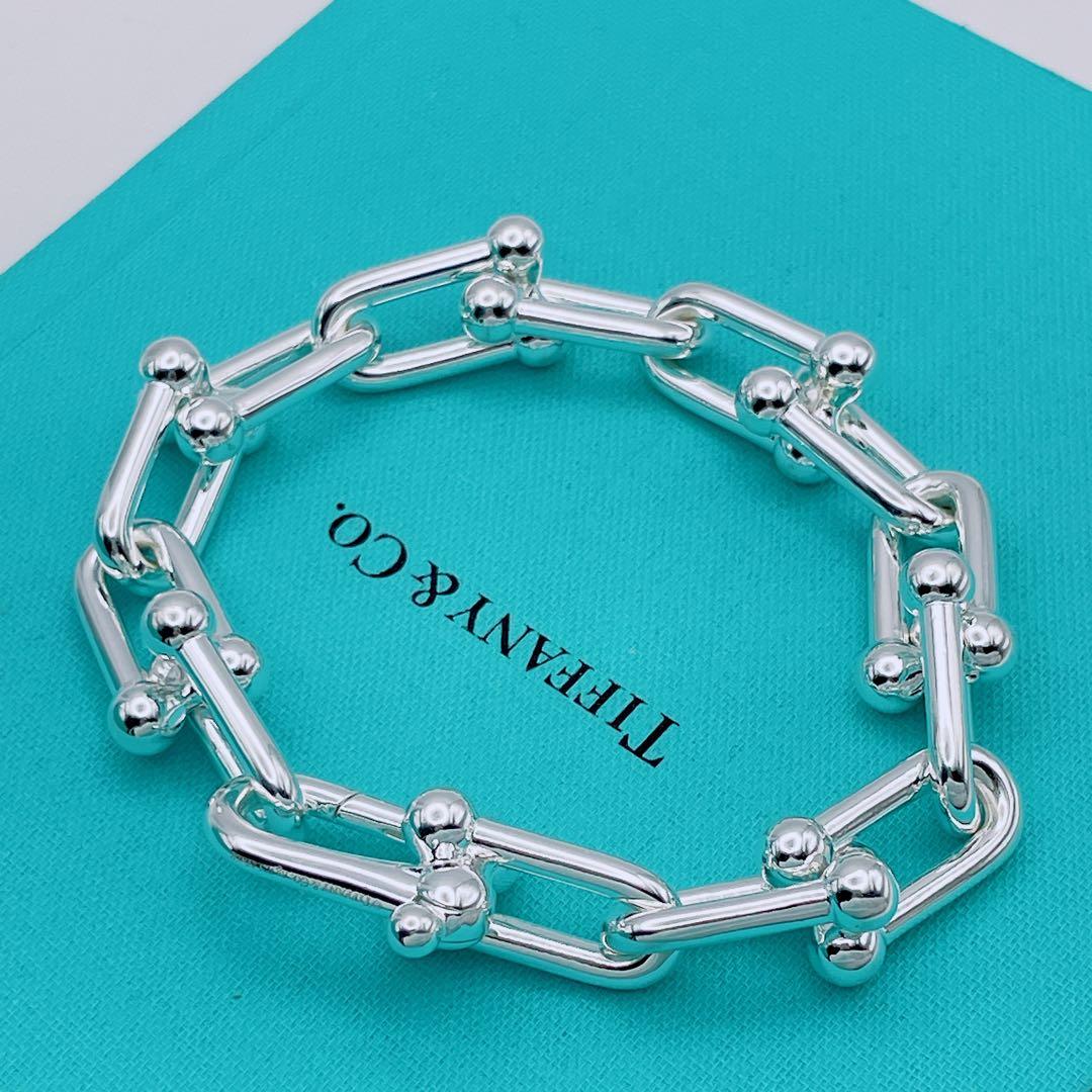 新品同様　Tiffany & Co. ブレスレット　ハードウェア　ラージ