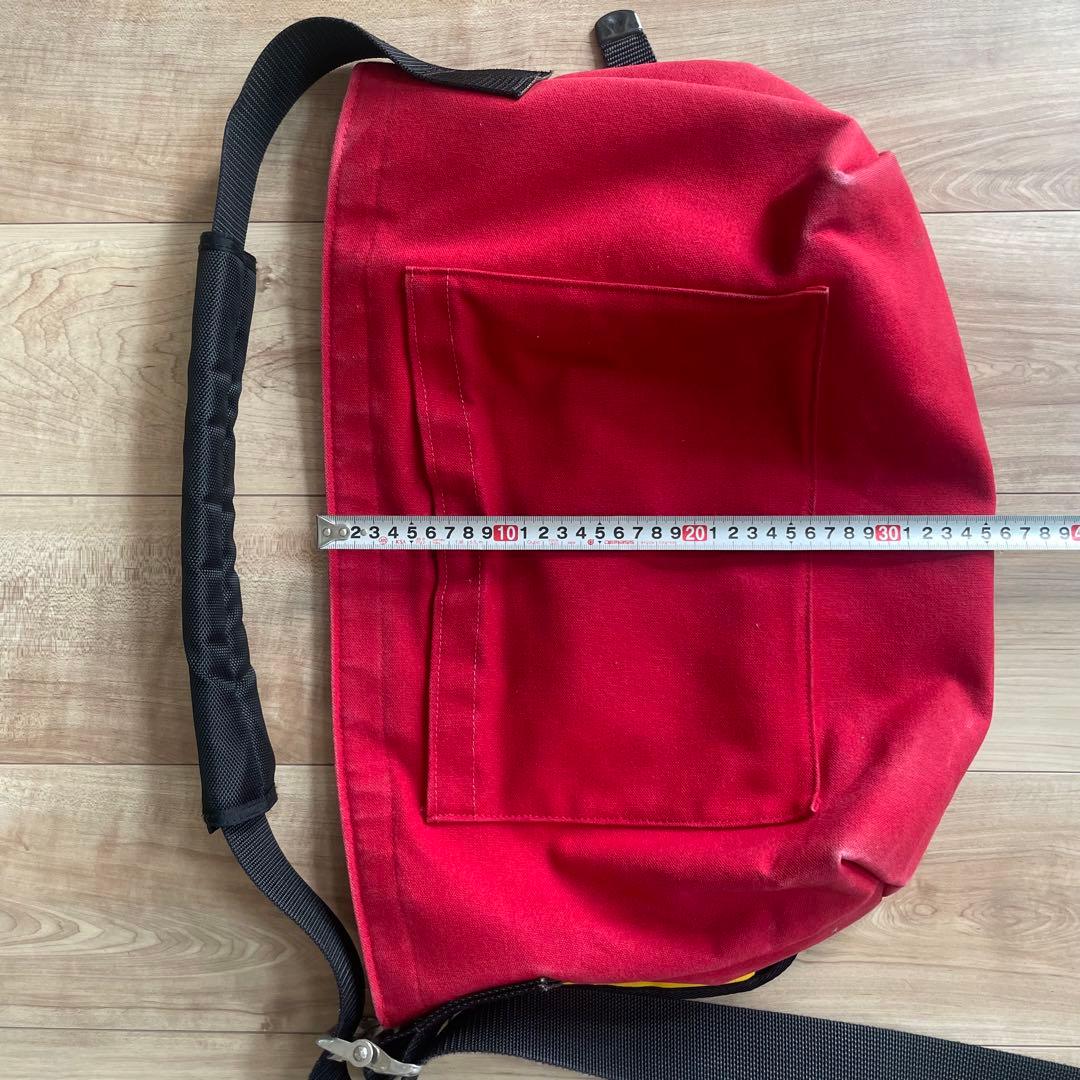 De Martini メッセンジャーバッグ レッド