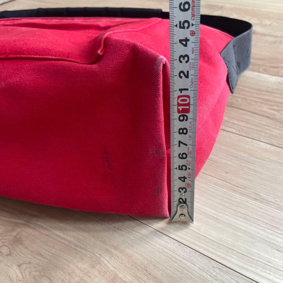 De Martini メッセンジャーバッグ レッド