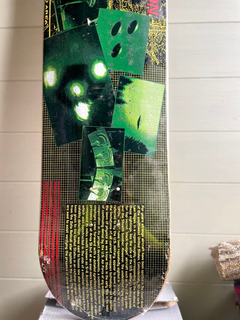 新品！Ａチーム　マークジョンソンシグネイチャーモデル　スケートボード　デッキ