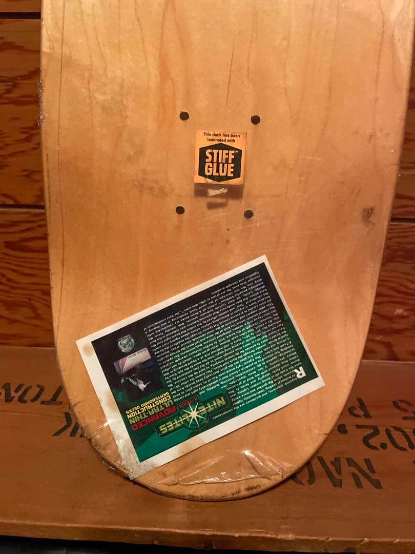 新品！Ａチーム　マークジョンソンシグネイチャーモデル　スケートボード　デッキ