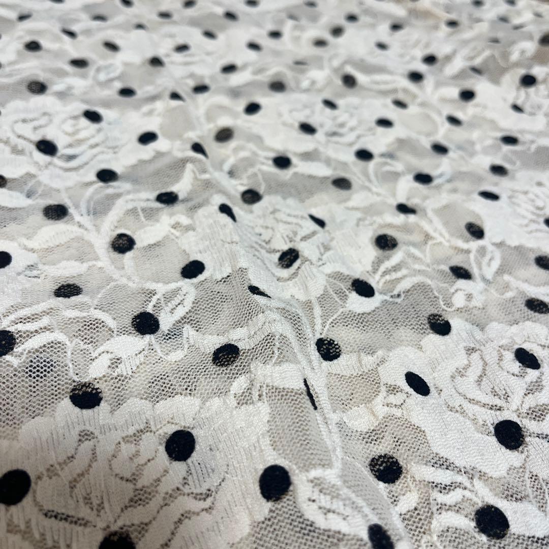 大人気✨POPPY シースルードットレース