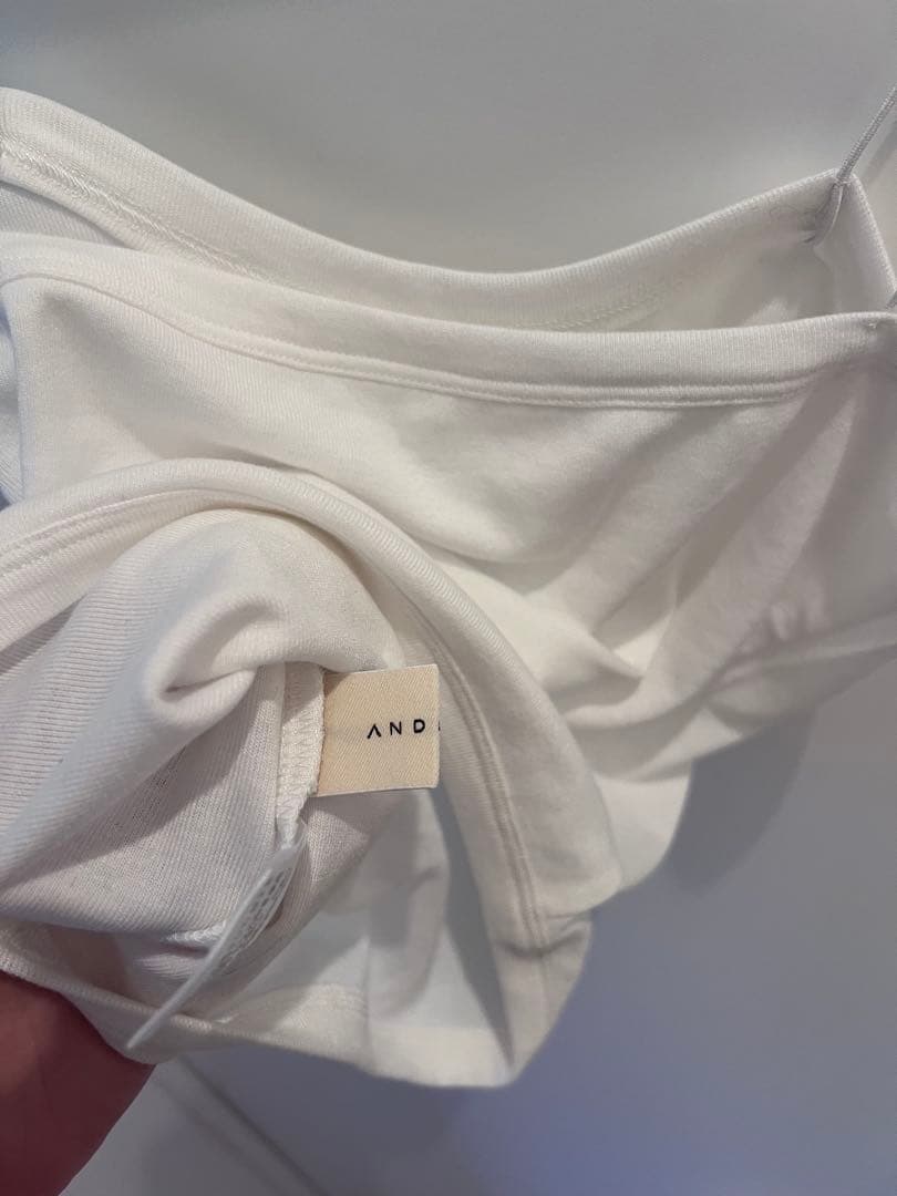 トップス ANDMARY Dorothy heart tops beige